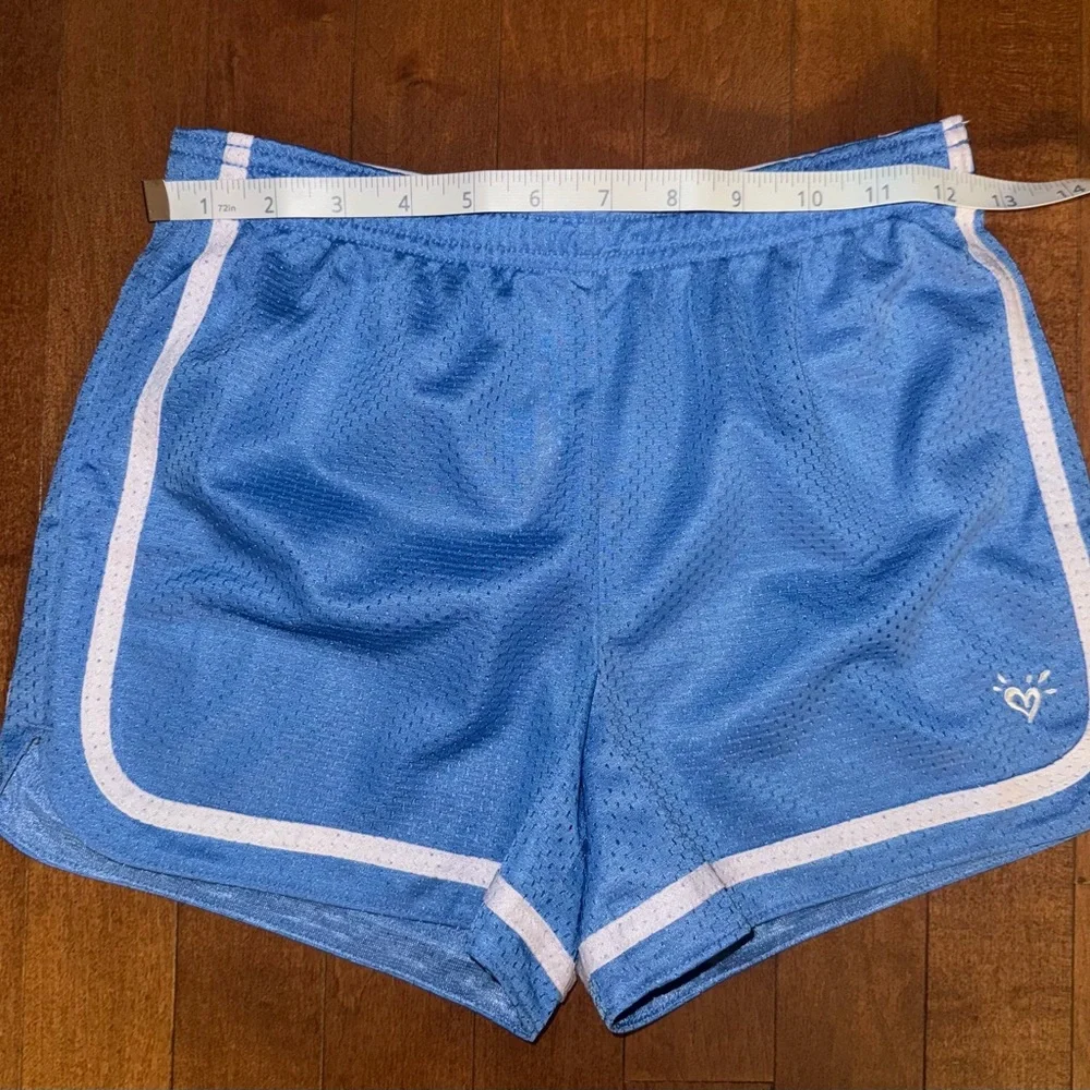 NWOT Justice Athletic Shorts Blue Size 12